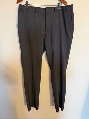 Dkny Men's Dress Pants in Charcoal